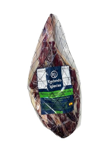 Jamon Ibérico Grass Fed - La Nava - Boneless 10 to 11 Lb - 36 months aged - Dry cured Ham - Spain Gourmet Delicatessen - 1 unit