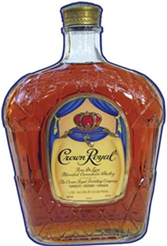Crown Royal Bottle Die Cut Sign