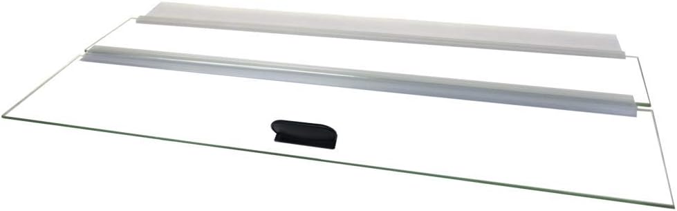 H2Pro 30" Glass Canopy for 20 Long/29 Gallon Aquarium Fish Tank (29.21 x 11.69 x 0.16in)