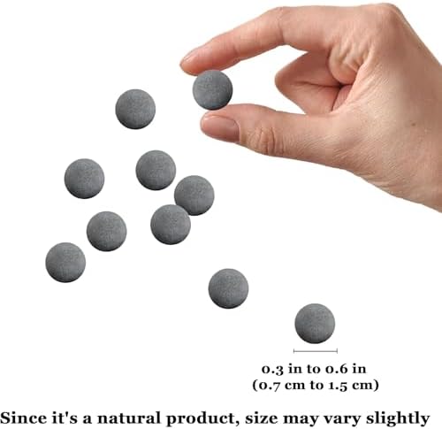 SunGrow Shrimp Balls, Aquarium Water Conditioner Balls, Successful Shedding, Increase Survival Rate, Impart Vibrance, Cool Décor with Wellness Benefits