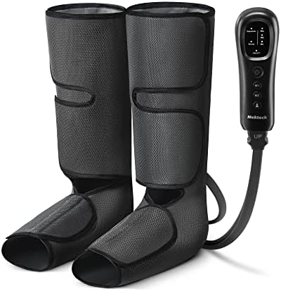Nekteck Leg Compression Massager for Circulation and Relaxation