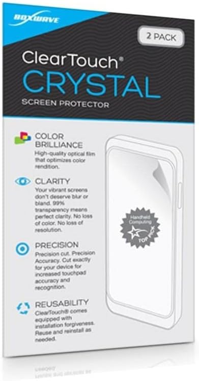 BoxWave Screen Protector Compatible with Arcade1Up Pong 4 Player Pub Table (17 in) - ClearTouch Crystal (2-Pack)