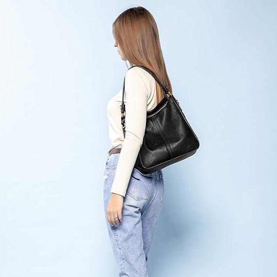Hobo Crossbody Bag for Women, Designer Shoulder Purse Handbags