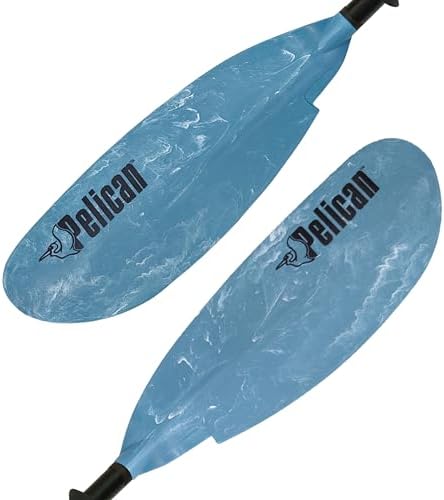 Pelican - Poseidon Paddle - Aluminum Shaft with Reinforced Fiberglass Blades - Lightweight, Adjustable Kayaks Paddles - Perfect for Kayaking Boating
