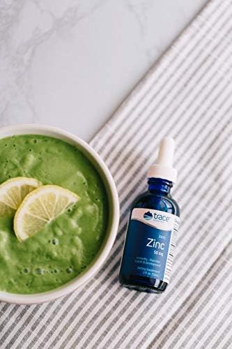 Trace Minerals Liquid Ionic Zinc, 50 mg, 2 fl oz | Ionic liquid zinc with magnesium. Supports the immune system, digestion