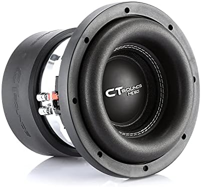 CT Sounds MESO-8-D4 1600 Watts Max 8 Inch Car Subwoofer Dual 4 Ohm