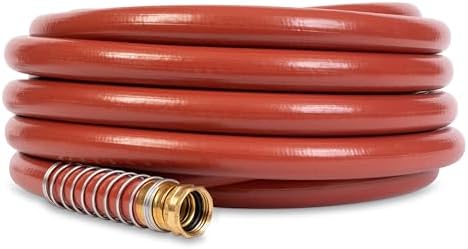 Gilmour Pro Commercial 3/4" x 50' Heavy Duty Water Hose, Durable and Kink Resistant 50 ft Garden Hose | 400 PSI burst strength