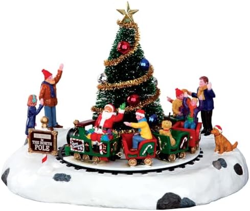 Lemax Christmas Village Santas Kiddie Train Battery Operated (4.5V) - 34631