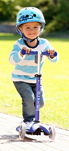 Micro Kickboard | Mini Kids Scooter for Ages 2-5 | Children up to 110 lbs | 3 Wheel Lean-to-Steer Design | Adjustable T Bar | Smooth Ride PU Wheels