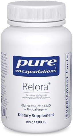 Pure Encapsulations Relora | Hypoallergenic Supplement Promotes Healthy Cortisol and DHEA Production and Moderates Occasional Stress* | 60 Capsules | Supports Healthy Cortisol and DHEA Production and Moderates Occasional Stress*, Hypoallergenic Supplement