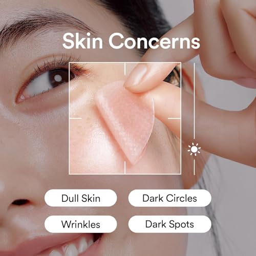 Abib Vegan Collagen Eye Patches for Wrinkles & Fine Line with Jericho Rose Jelly & Peptides, 60 Count, Korean Skin Care