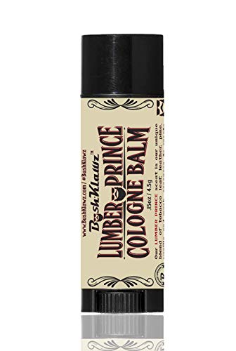 BushKlawz Active Prince Travel Solid Cologne Balm – Refreshing Metro Cologne for Active Men – Best Fresh Active Scent Solid Alcohol Free Cologne for travel Best Gift for Men
