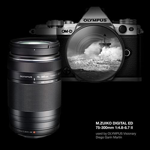 Olympus M.Zuiko Digital 75-300mm F4.8-6.7 for Micro Four Thirds System Camera, Compact Powerful Zoom Lens, Outdoor