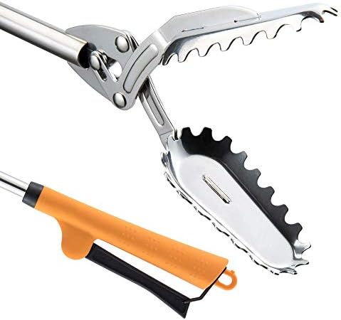 FTH Stainless Steel Grabber Reacher Pickup Tool Heavy Duty Trash Picker 40"