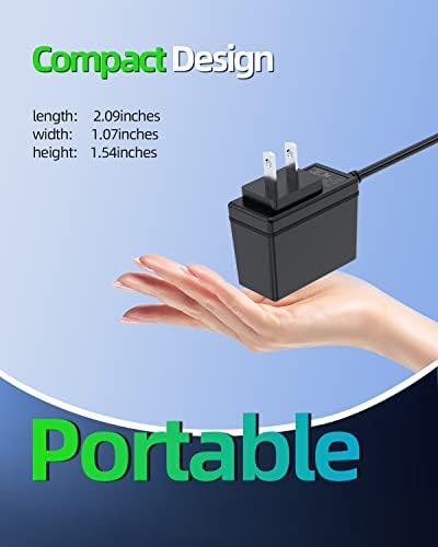 14V Charger Fit for Halo Bolt Air 58830 57720 44400 55500 Air+1750 Car Jump Starter ACDC Compact Wireless 1201 Replacement AC Adapter Power Cord
