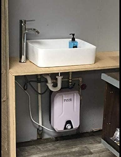 110V-120V 1.5Kw Small Under Sink Tank, 2.16 Gallon Thermal Storage Water Heater, Mini Tankless, Under Sink