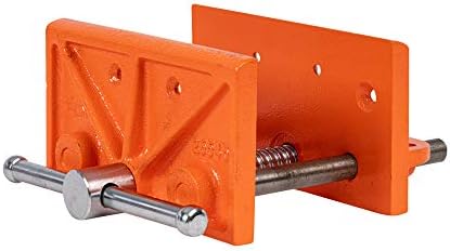 Pony 26545 4-1/2-Inch x 6-1/2-Inch Light Duty Woodworker's Vise | Wood Bench Vice for Handtools & Tool Organizers