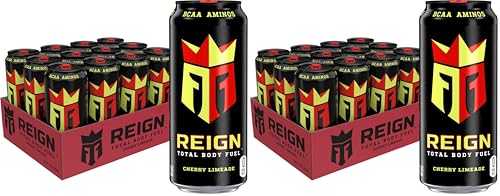 Reign Total Body Fuel, Orange Dreamsicle, Fitness & Performance Drink, 16 Fl Oz (Pack of 12)