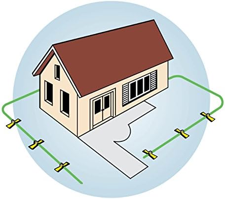 Orbit Port-A-Rain Above-Ground Sprinkler System, Green - 58092
