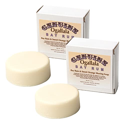 Bay Rum Shaving Soap - Original (Pack of 2)