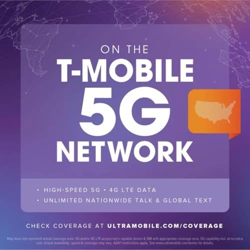 $19/mo. Ultra Mobile Prepaid Phone Plan with Unlimited Talk, Text and 4GB of 5G • 4G LTE Data (SIM Card Kit)