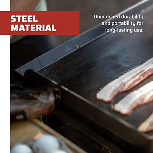 Camp Chef SG60 Deluxe Double Burner Steel Professional Griddle (Steel)