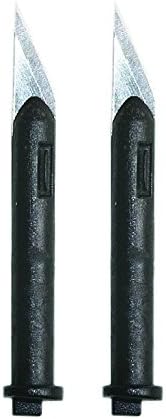 Excel Blades Executive Retractable Hobby Blade, 2 Pack, American Made Replacement Craft Knife Blades
