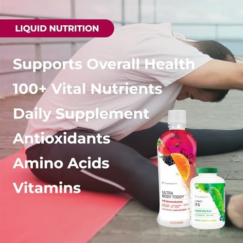 Youngevity Toddy 90 Pak Complete Nutrition with Ultra Body Toddy and EFA | 100+ nutrients, vitamins, minerals, amino acids, phytonutrients