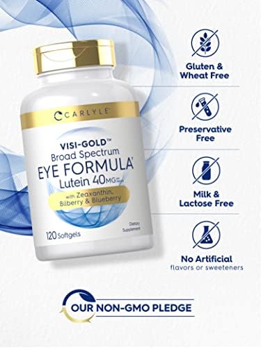 Carlyle Eye Health with Lutein, Zeaxanthin & Bilberry | 120 Softgels