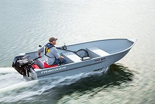 Outdoorsmen's Depot Compatible with Tracker Boats Guide V-14 Versatrack Bimini Top Brackets Custom 2-Hinge Accessories USA