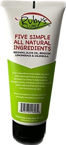 Ruby's Lube Anti-Chafing Balm | All-Natural, Handmade in Boulder