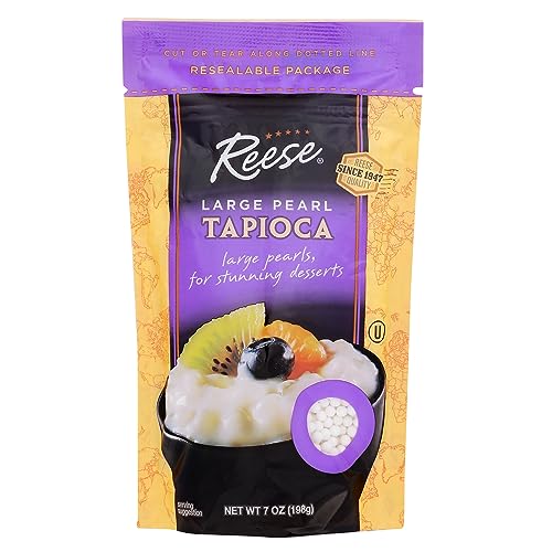 Reese Large Pearl Tapioca, 7 Ounces (Pack of 6)