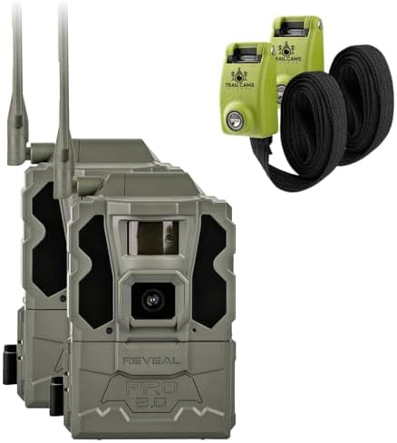 TACTACAM Reveal Pro 3.0 Cellular Trail Camera - Multi-Cellular Network, GPS, 2" LCD, No-Glow IR, Wi-Fi Enabled, HD Photos & 1080p Videos