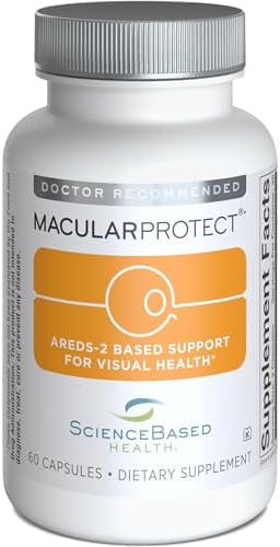 ScienceBased Health MacularProtect AREDS 2 Formula – Eye Health Vitamin & Mineral Supplement with Lutein