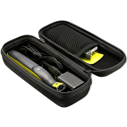 ProCase Hard Travel Case for Electric Trimmer & Shaver -Black | Fits QP2520 QP2530 QP2620 QP2630, Portable Organizer Carrying Bag