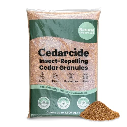 Cedarcide Original Cedar Granules – Cedar Chips for Home & Garden | Repels Ants, Aphids, Spiders