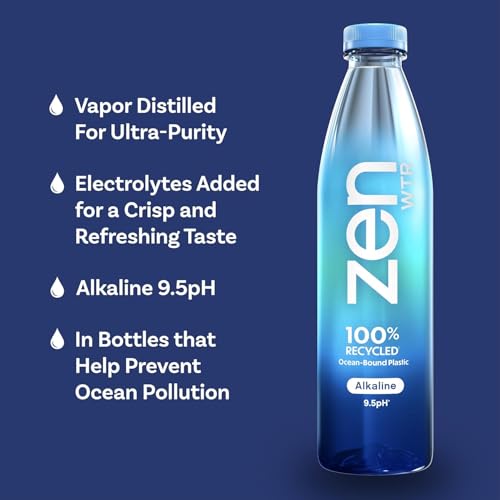 ZenWTR, Alkaline Water, 1.5 Liter