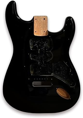 DIY Electric Guitar Kits, okoume Body maple neck & composite ebony fingerboard