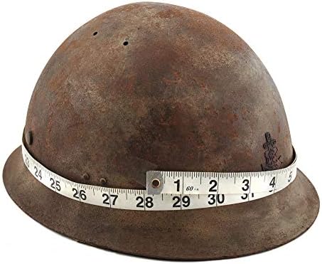 WW2 Japanese Imperial Naval Landing Forces Steel Helmet Hand Aged