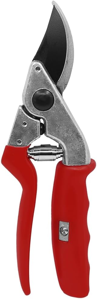 Zenport Z225 Bypass Pruner with Rotating Handle, 1-Inch Cut, 8.5-Inch , Red