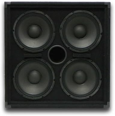 Seismic Audio - 410 Bass Guitar Speaker Cabinet PA DJ 800 Watts 4x10 4 10