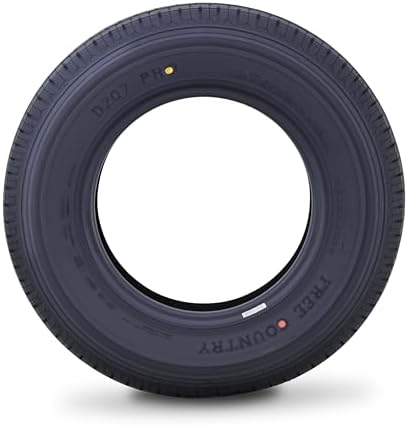 Free Country Prem Trailer Tire ST175/80R13 8PR Load Range D w/Scuff Guard | Premium Steel Belted Radial Load Range D Speed Rating N 88 MPH