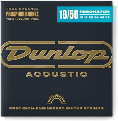 Jim Dunlop Phosphor Bronze 16-56 Resonator Strings