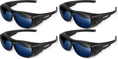 VIVOSUN Indoor Hydroponics LED Grow Room Glasses with Glasses Case