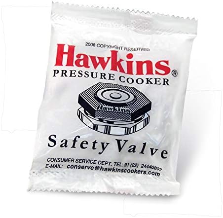 Hawkins Aluminium Safety Valve For All Hawkins Pressure Cookers From 1.5 Litre To 14 Litre, Black, Standard (BP SV), 14 Liter