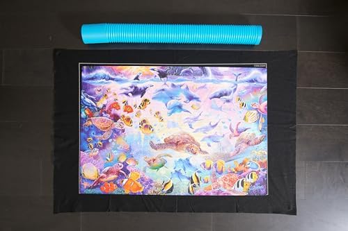 Buffalo Games - Roll-Up Puzzle Mat - Felt Saver Mat, Fits Up to 1500pc