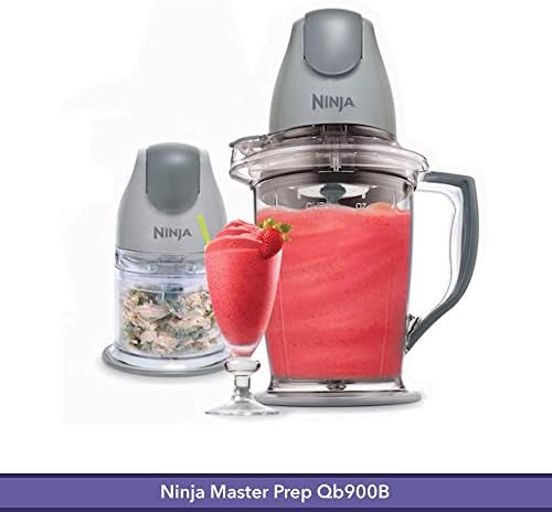 Blender Replacement Parts for Ninja Master Prep Qb900B - 16 oz Food Processor Bowl and Storage Lid