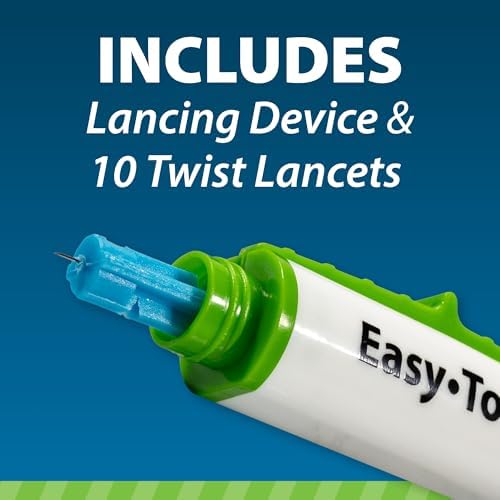 EasyTouch Blood Glucose Monitoring System (Test Strips Sold Separately) | Fast, Accurate, Easy-to-Use Meter for Daily Testing, Includes Meter