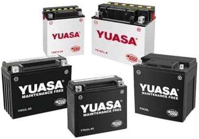 Yuasa YUAM320BS YTX20L-BS Maintenance Free AGM Battery with Acid pack
