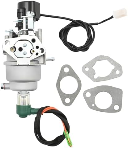 Anxingo Inverter Generator Carburetor, Replacement for Predator 9500 Watt Surper Quiet Generator, Replaces 57080 59188 with Air Intake Gaskets